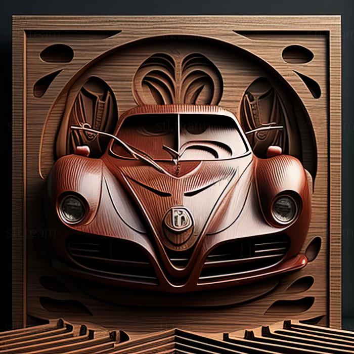 3D model Alfa Romeo Tipo 33 (STL)
